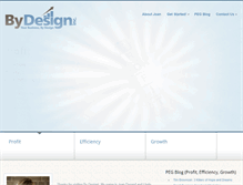 Tablet Screenshot of bydesign-inc.com